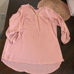 Pink blouse